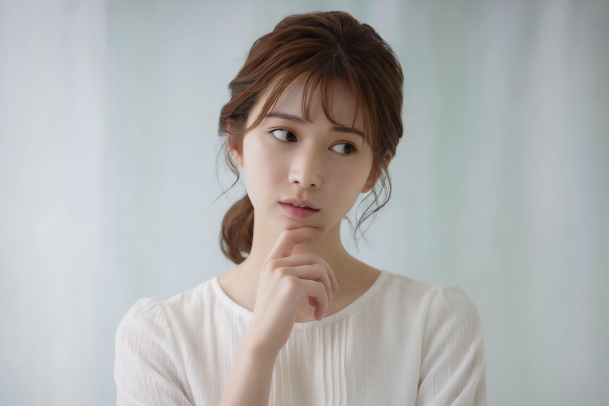 悩む女性