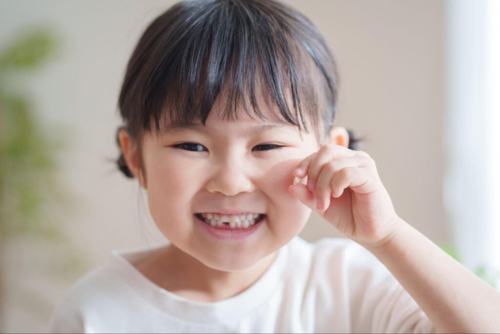 子供の歯 黄色い