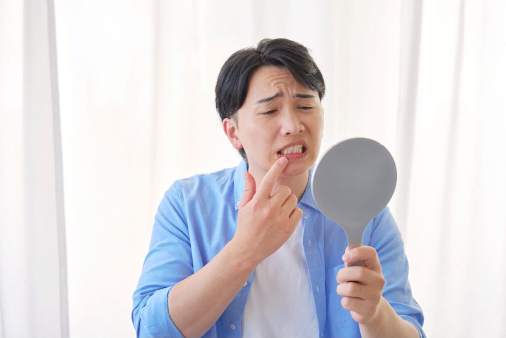 下の歯並びが悪くなってきた