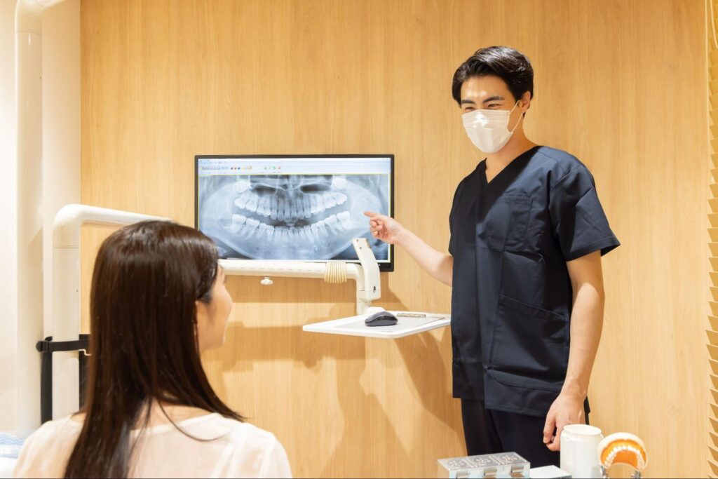 歯の隙間 埋める